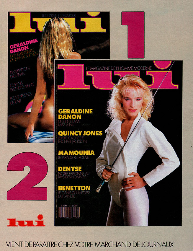Publicité Lui 1987