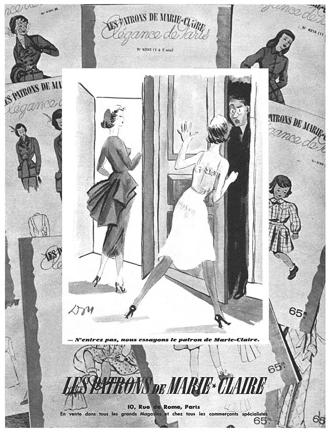Publicité Marie Claire 1949
