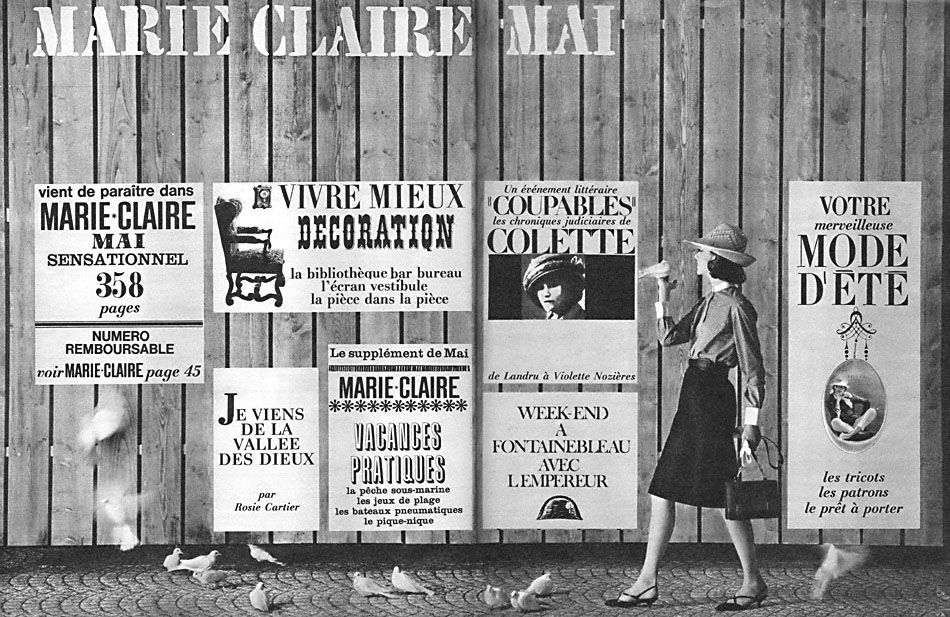 Publicité Marie Claire 1963