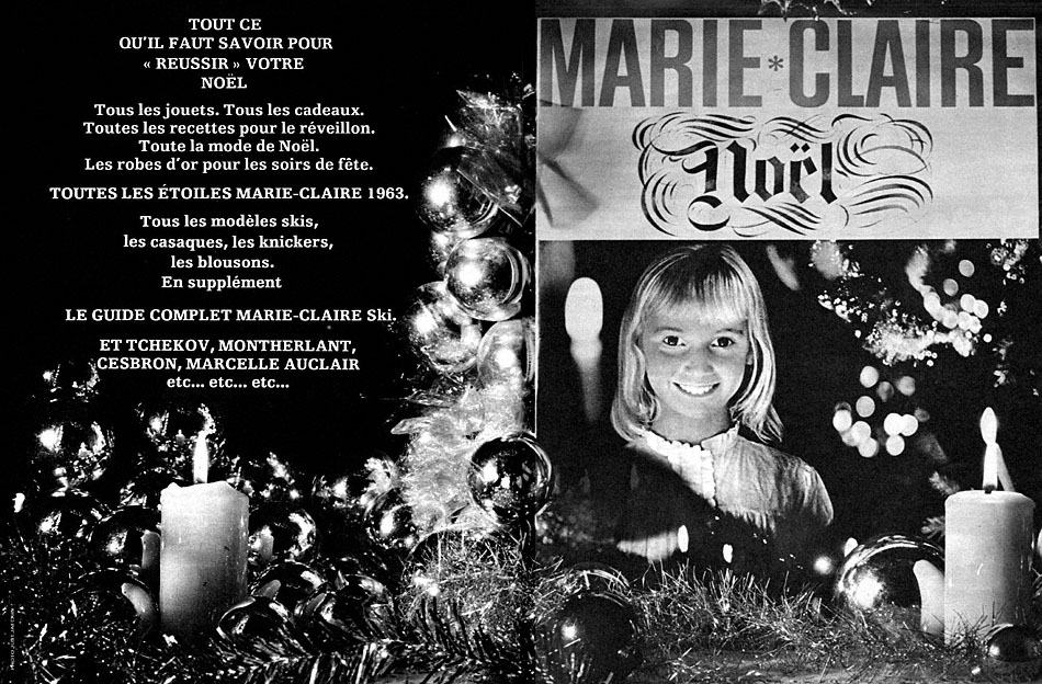 Publicité Marie Claire 1963
