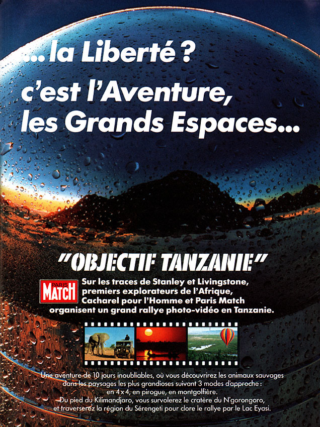 Publicité Match 1989