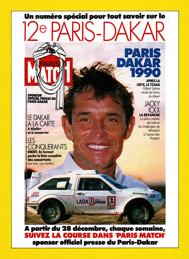Publicité Match 1989