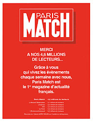 Publicité Match 1995