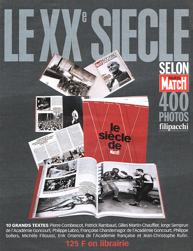 Publicité Match 2000