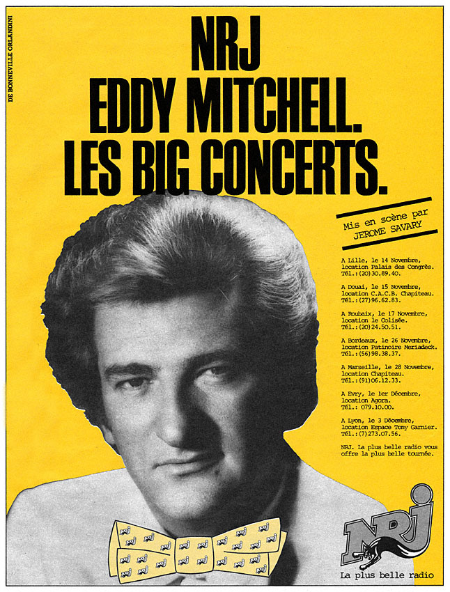 Publicité NRJ 1984