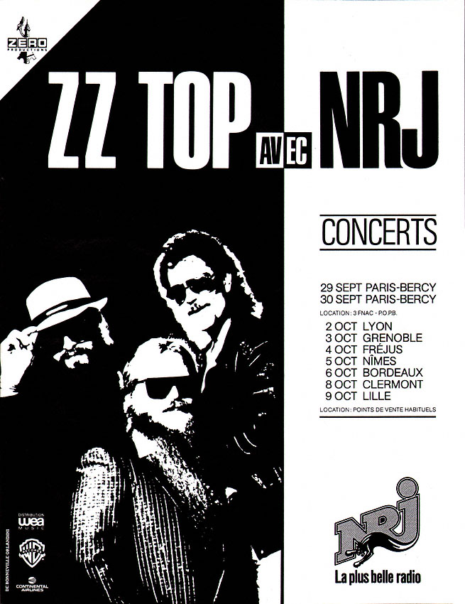 Publicité NRJ 1986