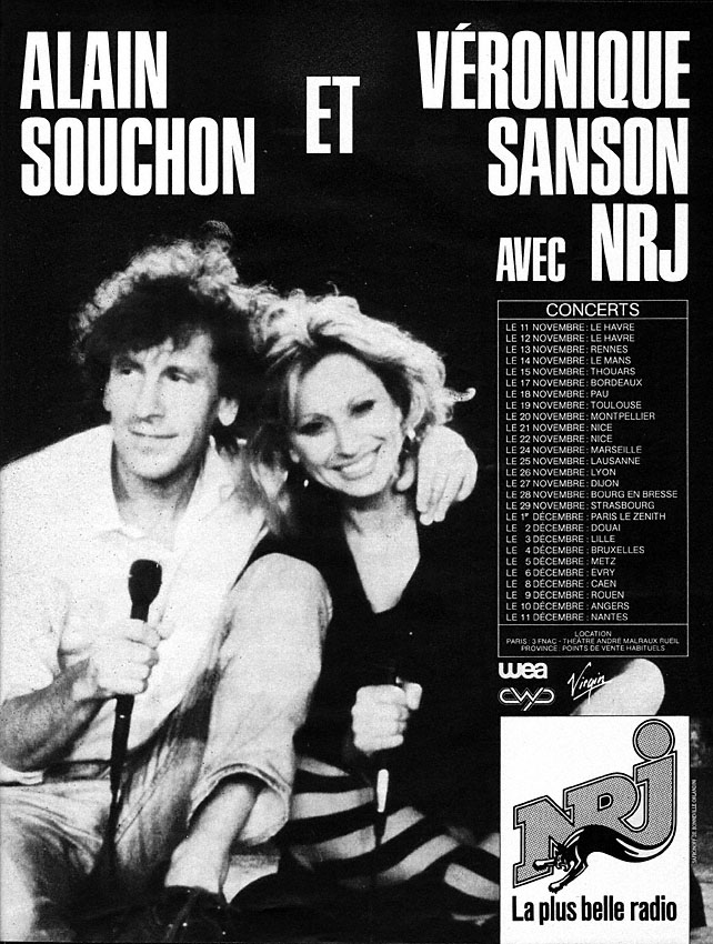 Publicité NRJ 1986