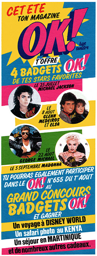 Publicité Ok 1988