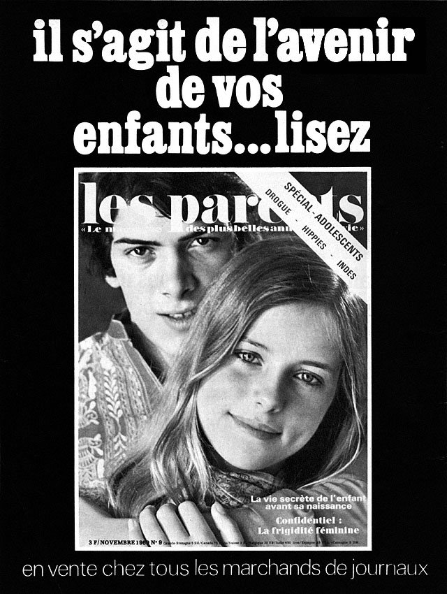 Publicité Parents 1969