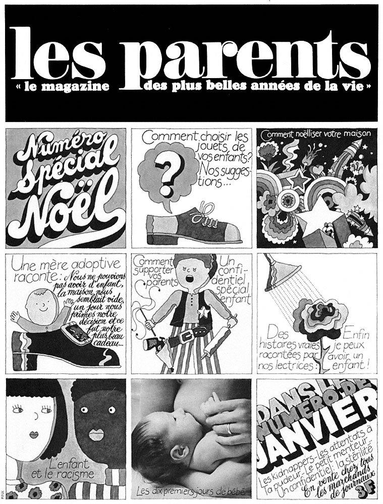 Publicit� Parents 1969