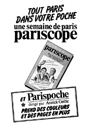 Marque Pariscope 1982