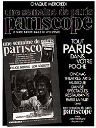 Marque Pariscope 1987