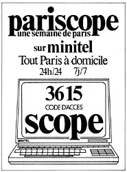 Marque Pariscope 1987