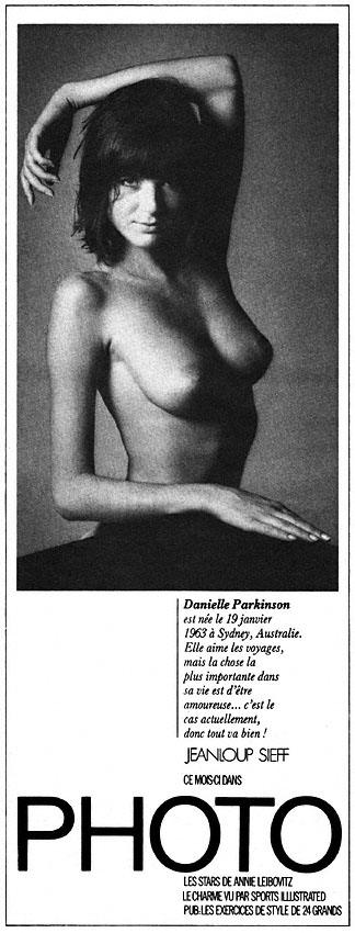 Publicité Photo 1986