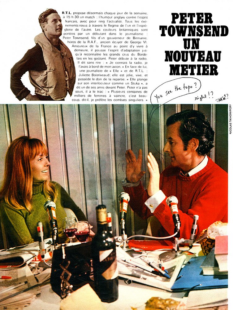 Publicit� Radio Luxembourg 1969