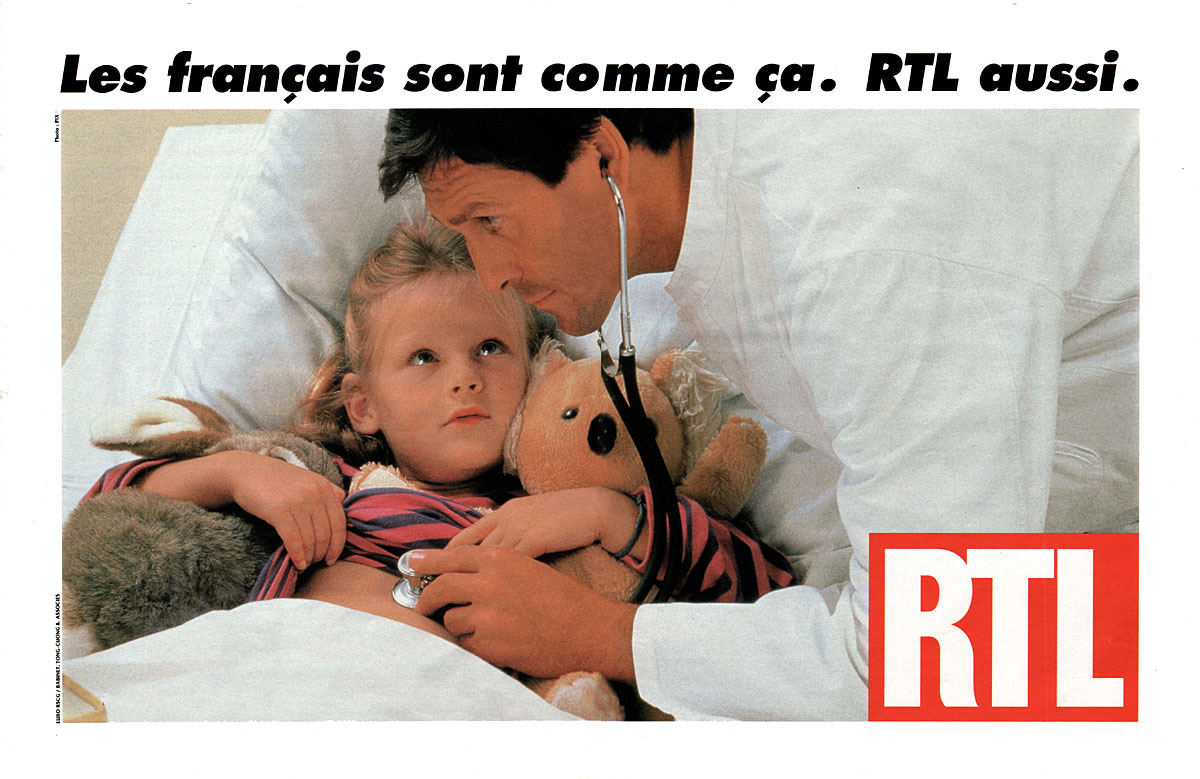 Publicité Radio Luxembourg 1994