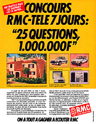 Marque Radio Monte Carlo 1985