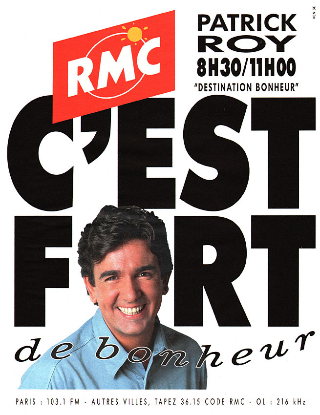 Publicité Radio Monte Carlo 1992