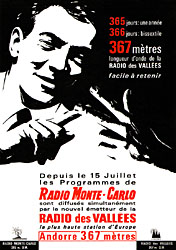 Publicité Radio Monte Carlo 1964
