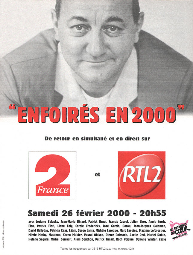 Publicité Rtl2 2000