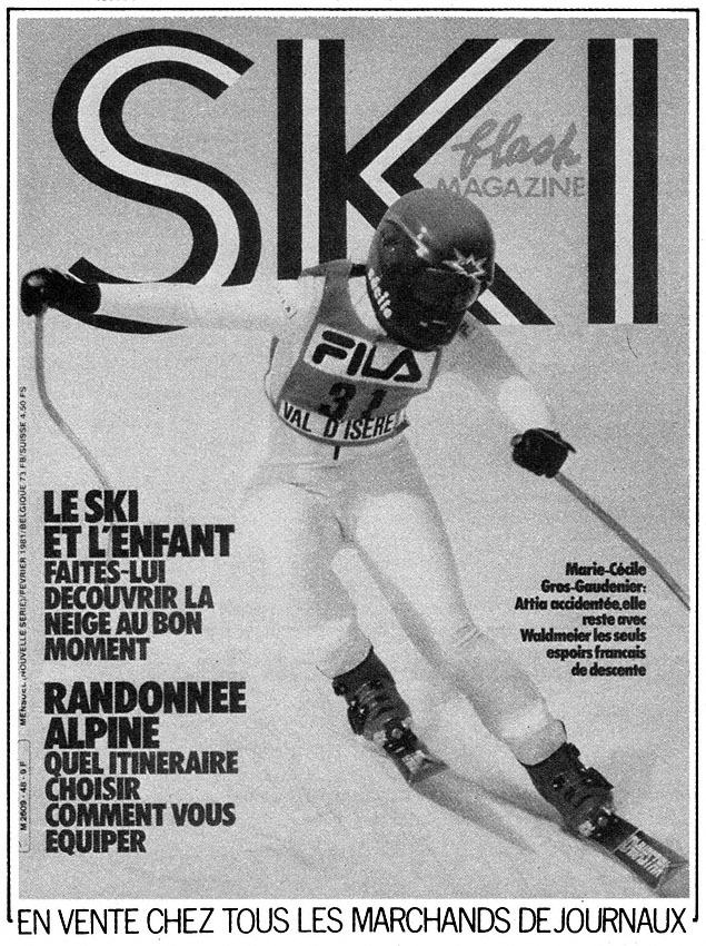 Publicité Ski Magazine 1981