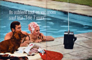 Publicit Tele7jours 1968