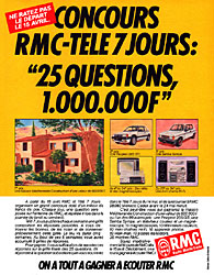 Marque Tele7jours 1985