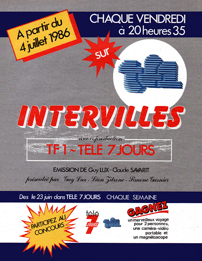 Publicité Tele7jours 1986