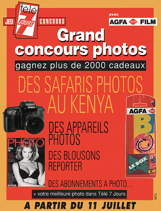 Publicité Tele7jours 1994