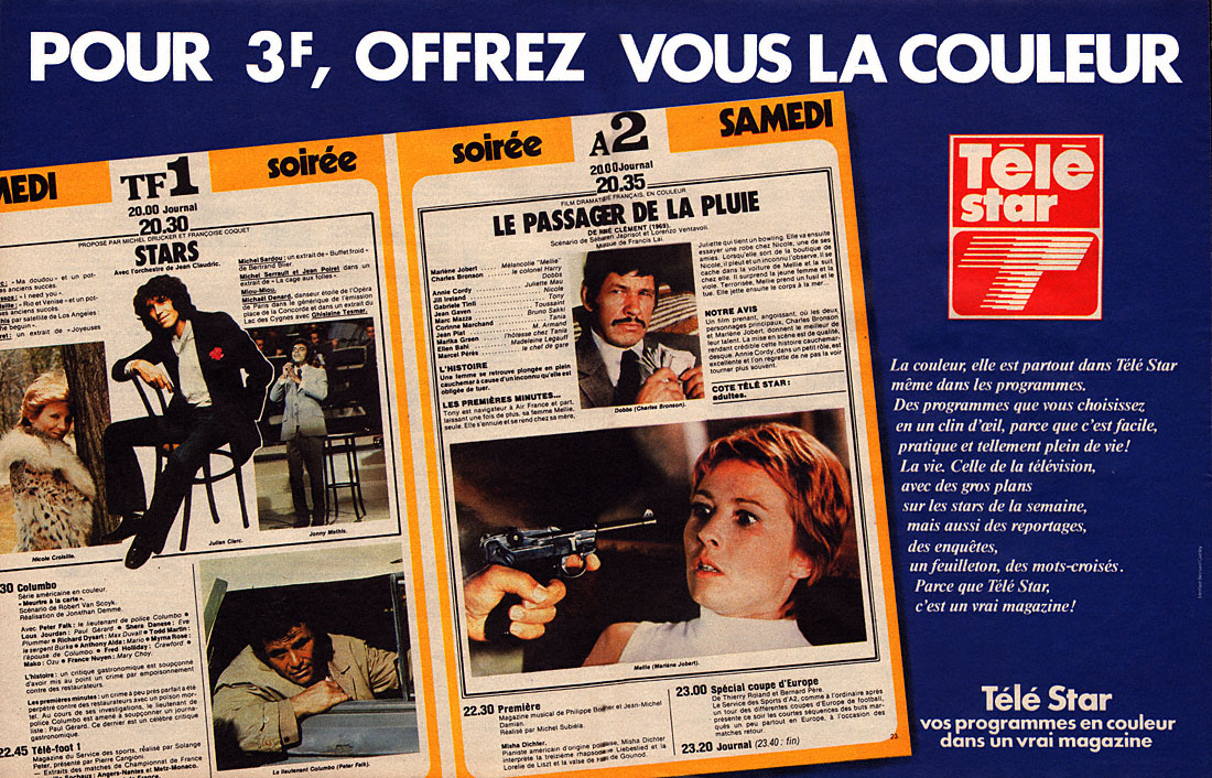 Publicité Tele Star 1980