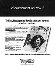 Publicit TopTele 1976