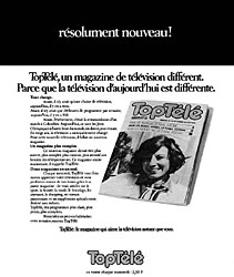 Publicit TopTele 1976