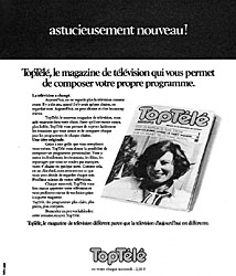 Publicit TopTele 1976