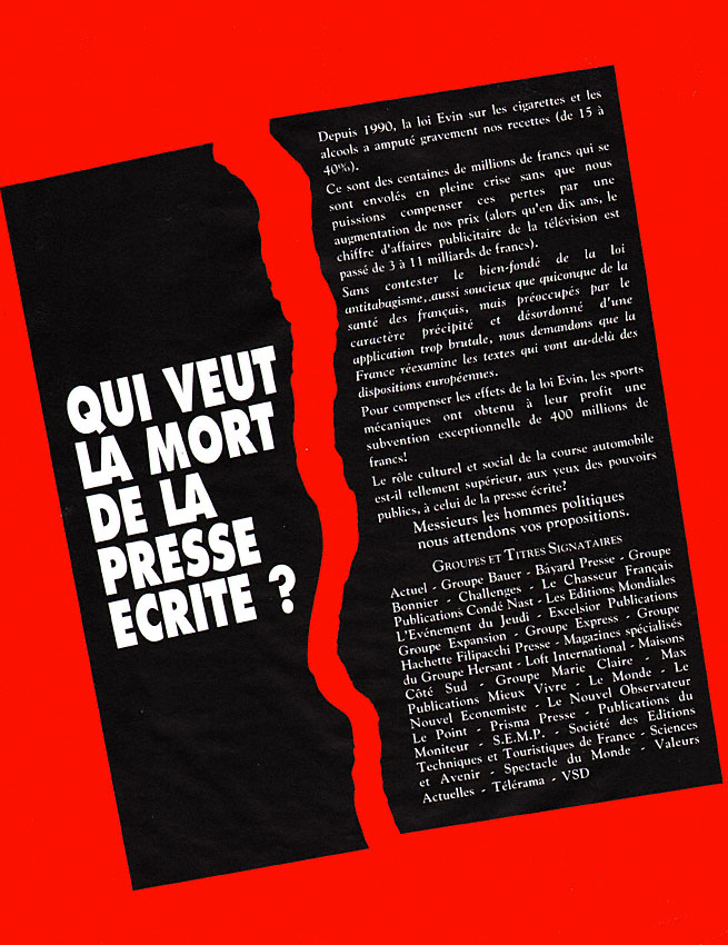Publicité Zzdivers_PRE5 1993