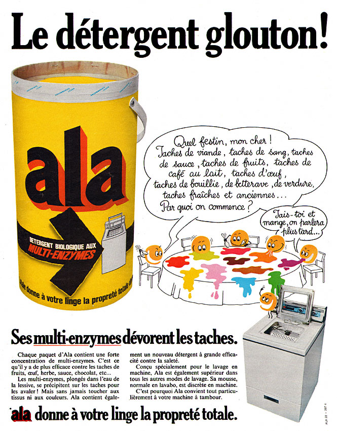 Publicité Ala 1969