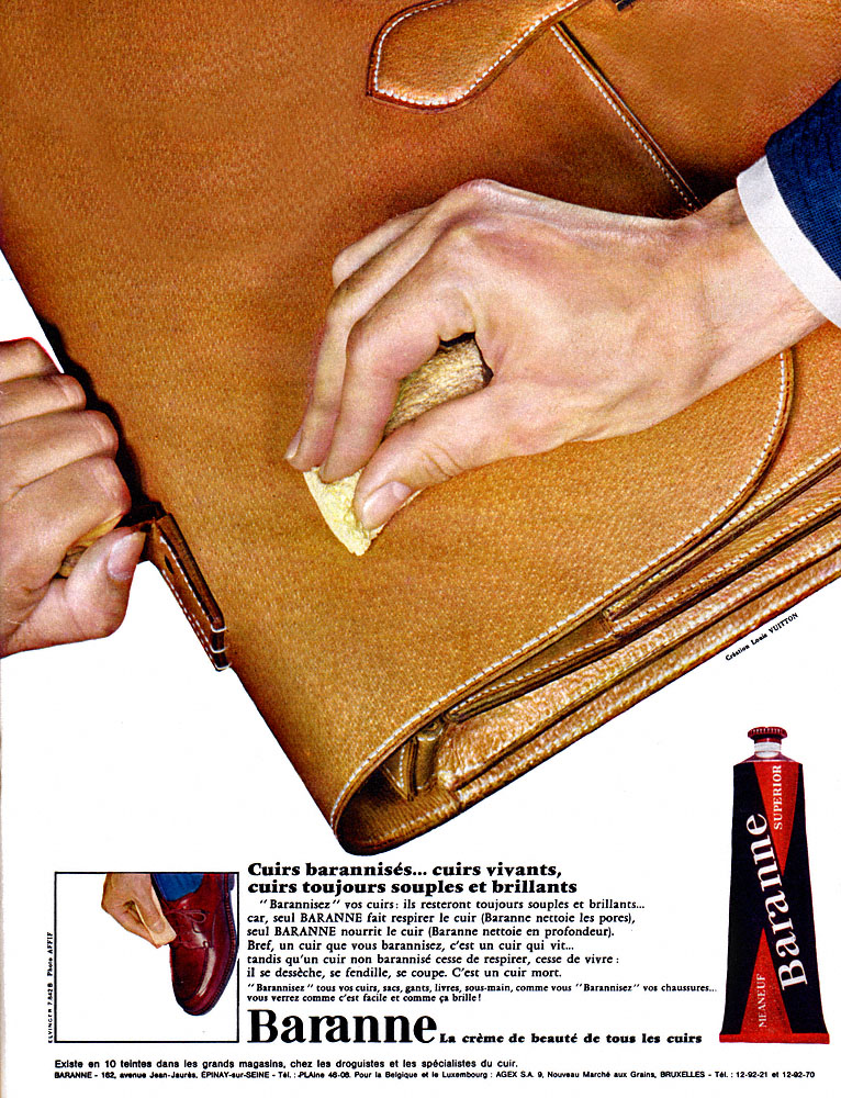 Publicité Baranne 1963