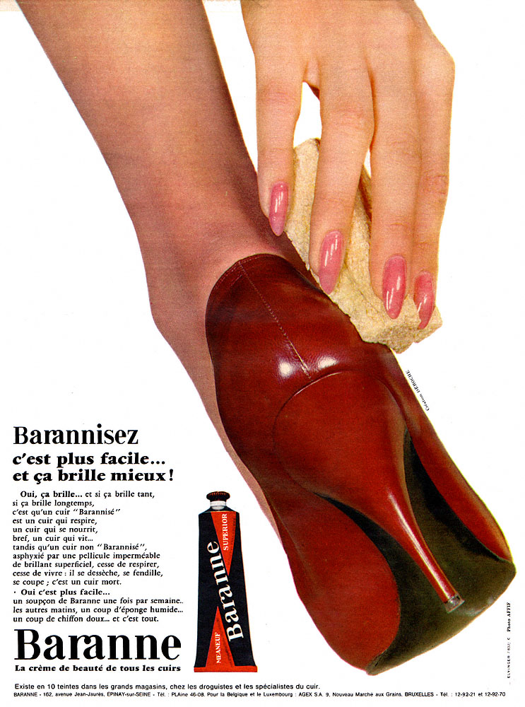 Publicité Baranne 1963