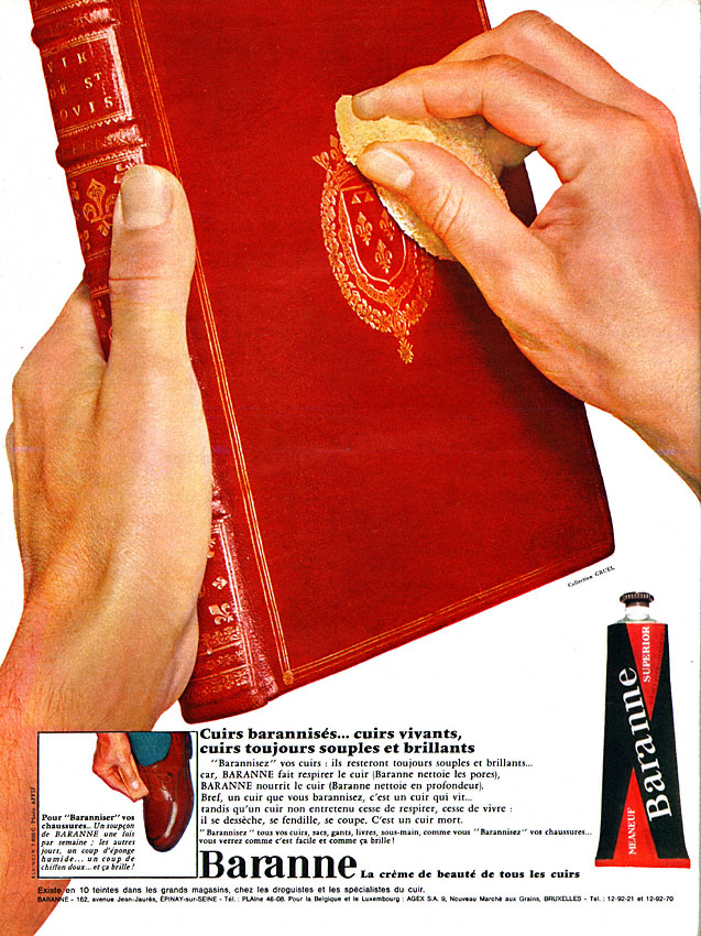Publicité Baranne 1964