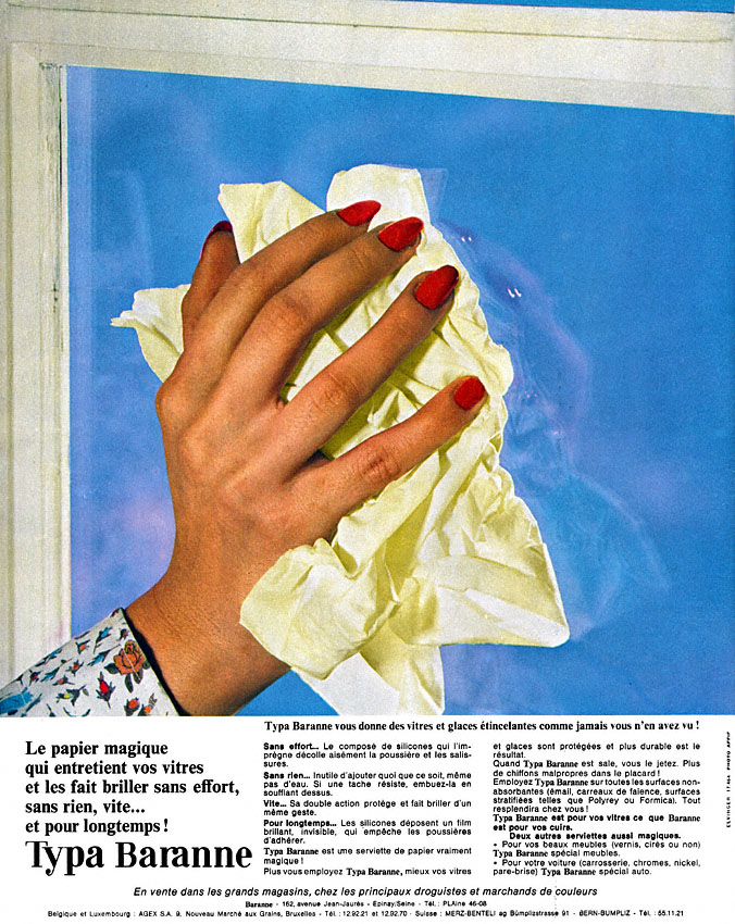 Publicité Baranne 1966