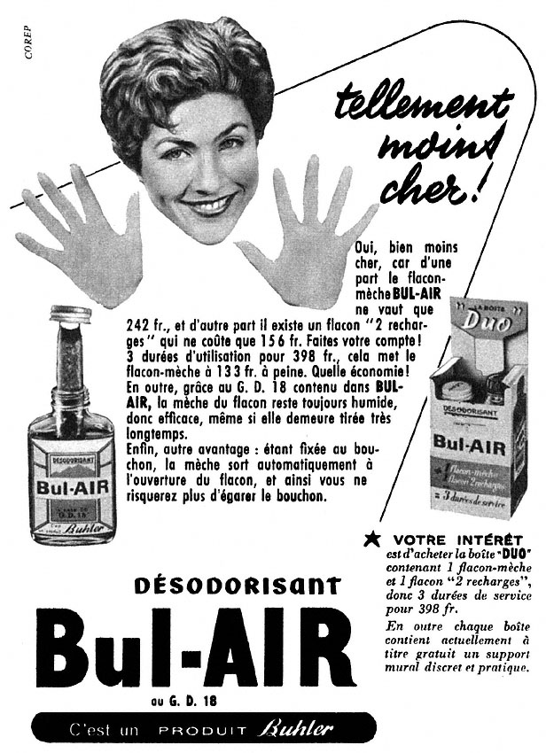 Publicité Buhler 1955