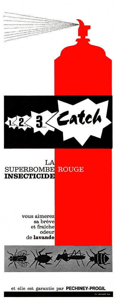 Publicité Catch 1962