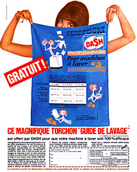 Publicit Dash 1963