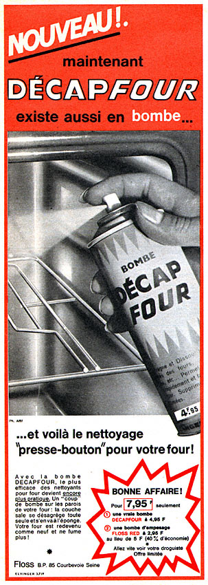 Publicité Dcap Four 1963