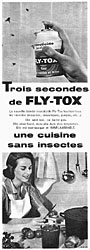 Publicit Fly-Tox 1960