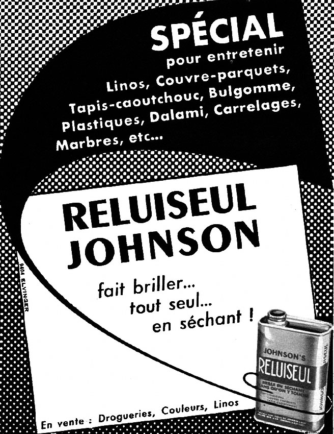 Publicité Johnson 1953