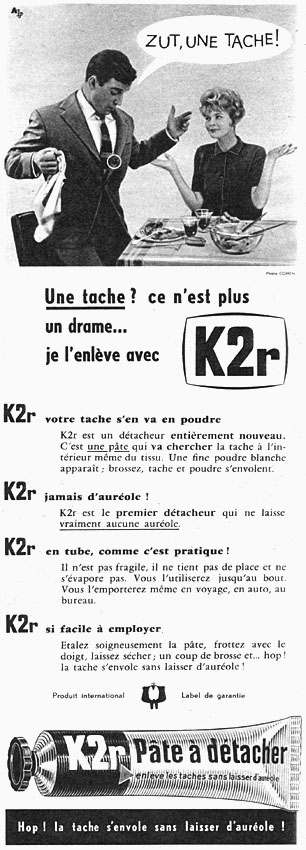 Publicité K2r 1959