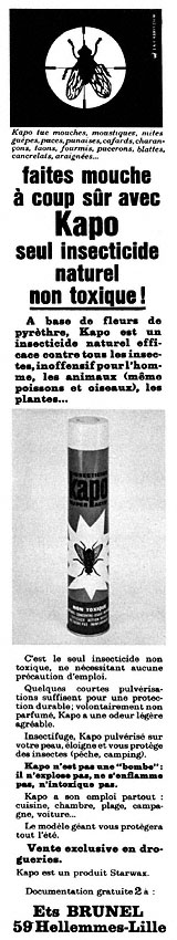 Publicit� Kapo 1969
