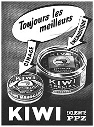 Publicit Kiwi 1952