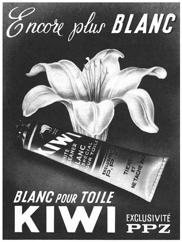 Publicité Kiwi 1952