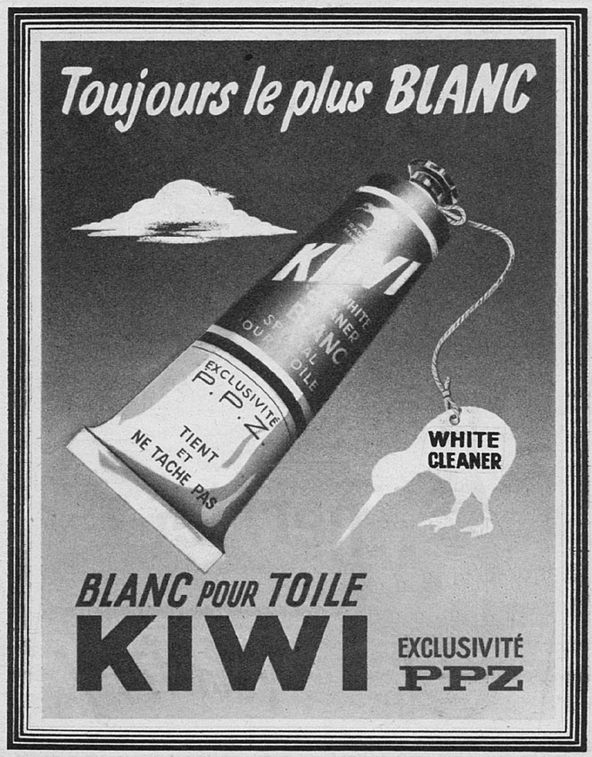 Publicité Kiwi 1952